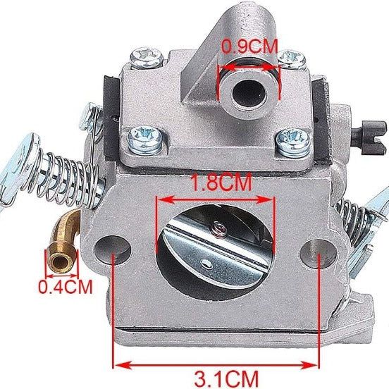 (Zama type) Carburetor Kit For Stihl MS170 MS180 MS 170 180 017 018 MS180C Petrol Chainsaw Replace C1Q-S57 C1Q-S57A 1130-120-0603 1130 120 0603