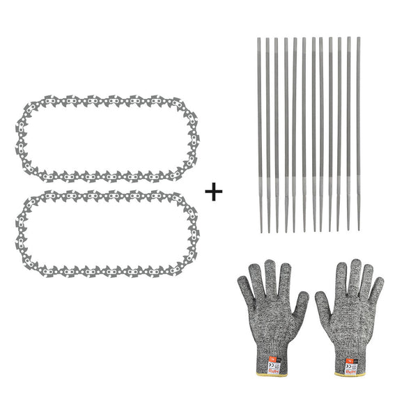 Hipa Full Skip Chain 3/8" .050" 105 DL 32 Inch For Husqvarna 372XP 395XP 572XP Echo CS-600P CS-620P Jonsered 670 Stihl MS660 066 MS460 Poulan Chainsaw