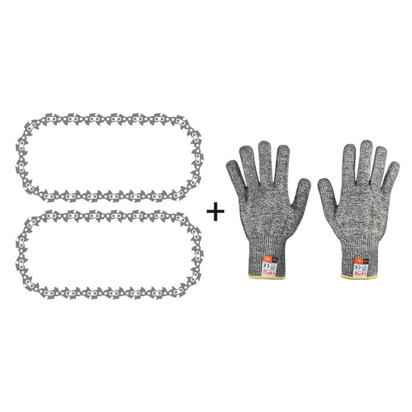 Hipa Full Skip Chain 3/8" .050" 105 DL 32 Inch For Husqvarna 372XP 395XP 572XP Echo CS-600P CS-620P Jonsered 670 Stihl MS660 066 MS460 Poulan Chainsaw