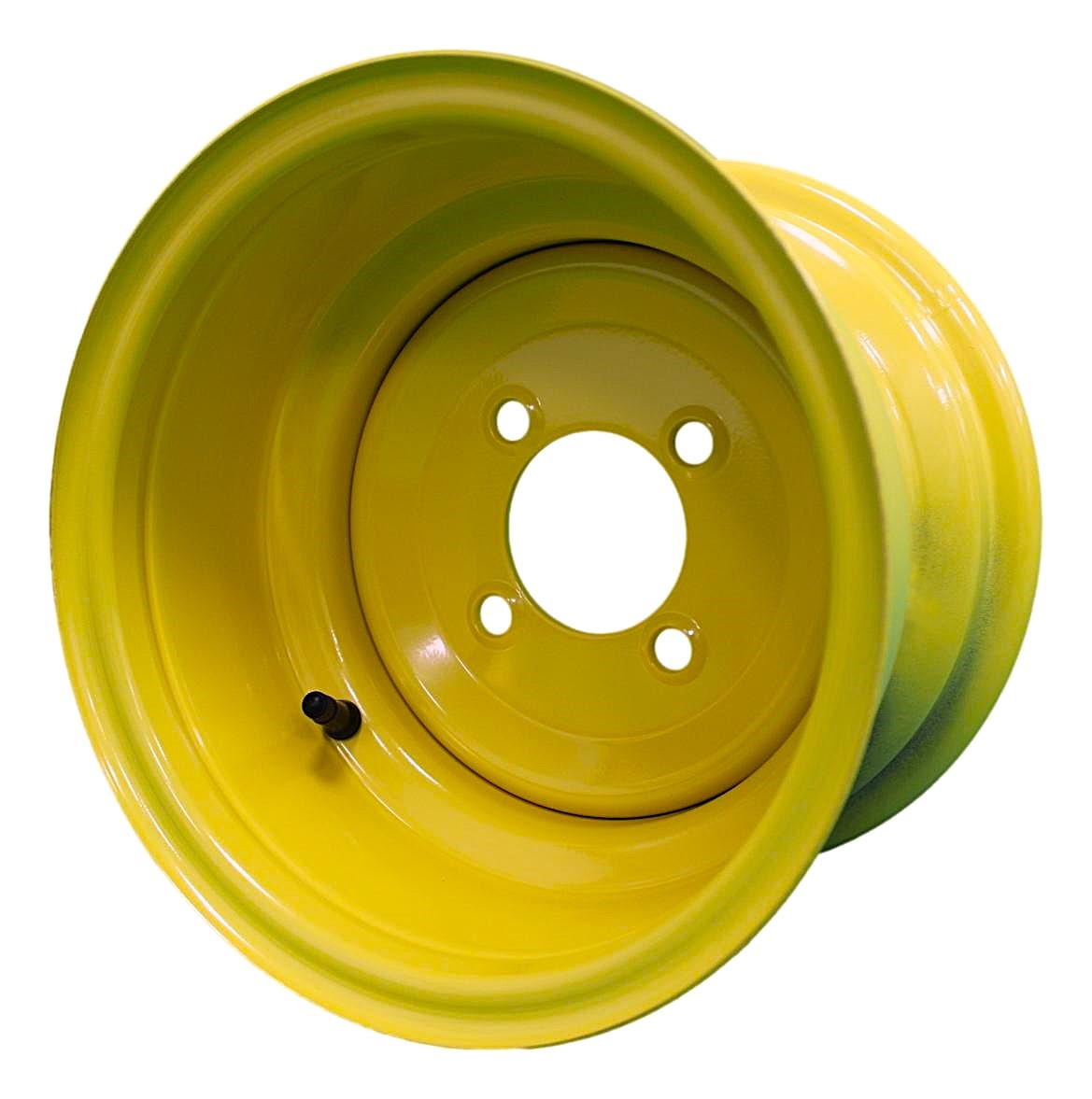 10x7 Steel Wheel - John Deere Yellow