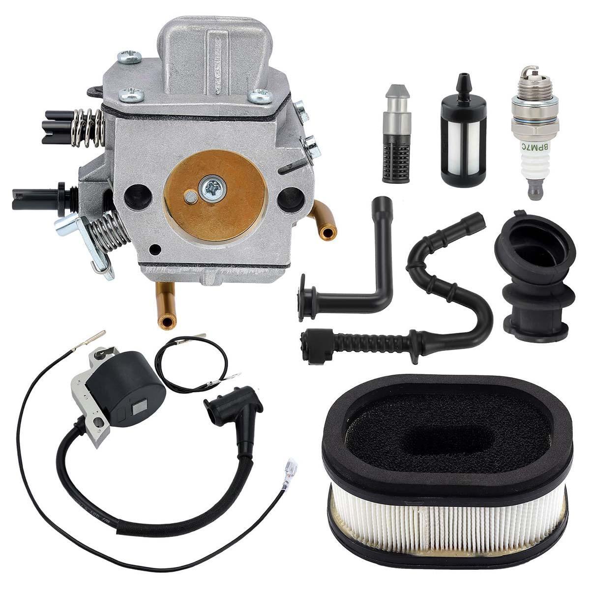 Carburetor Kit for 1128-120-0624 Stihl 044 MS460 046 MS440 Chainsaw Parts Replace 1128-120-0625 With Air Filter 0000 350 3502