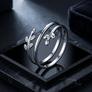 925 Sterling Silver Oxidized Ring for Women-1