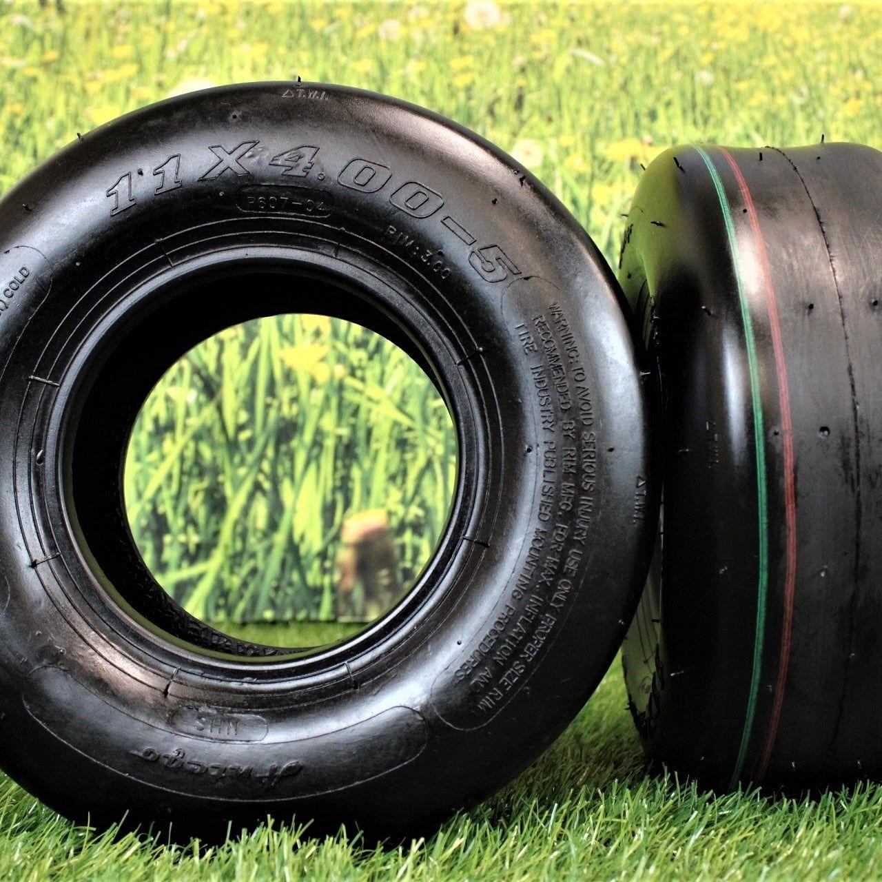 11x4.00-5 4 Ply Turf Tires for Lawn & Garden Mower (Qty: 1)