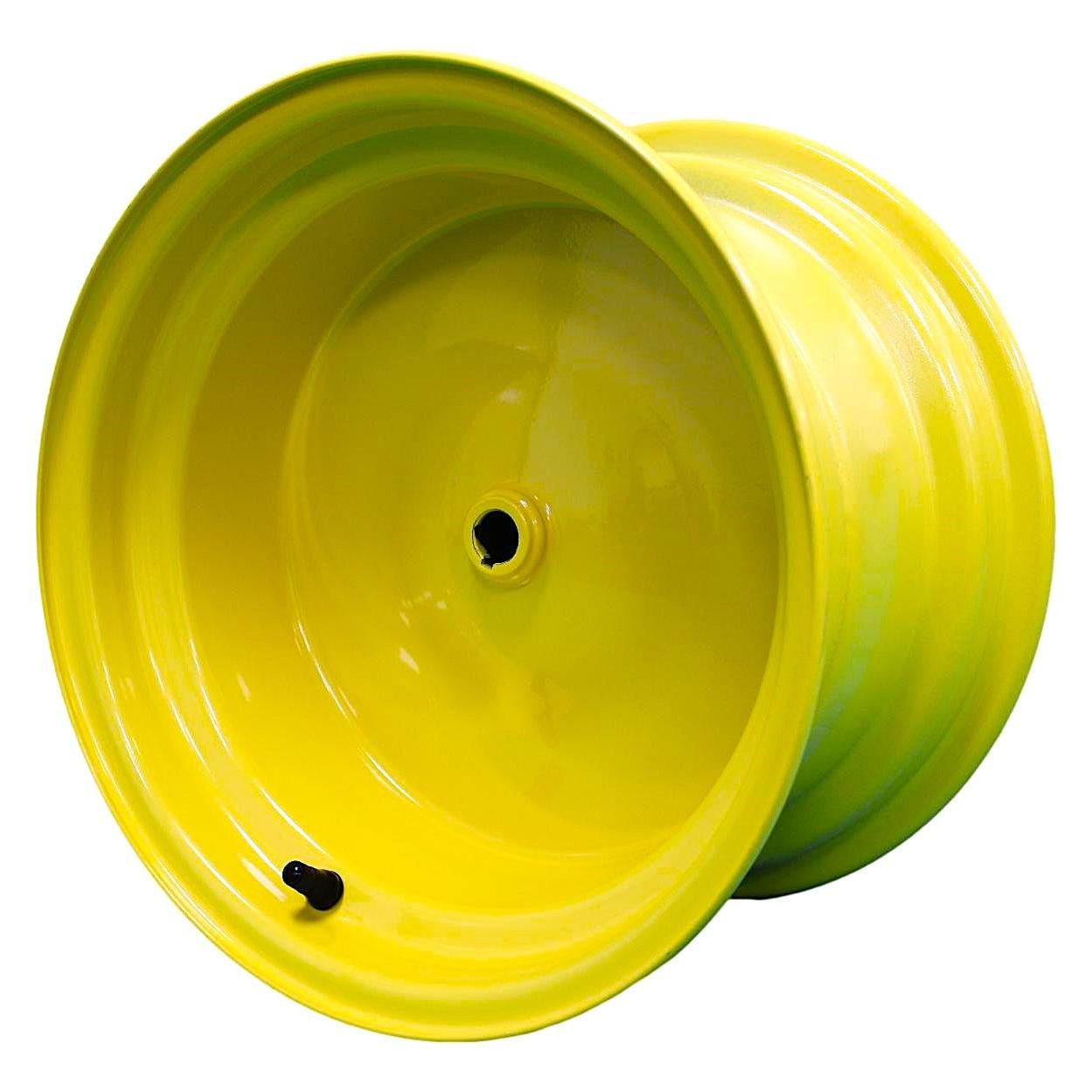 12x7.5 Hubbed Wheel John Deere Yellow