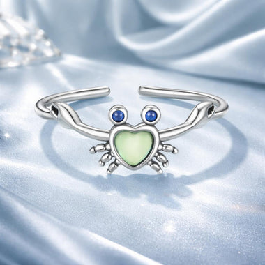 925 Sterling Silver Moonstone and Synthetic Spinel Ring for Women - 0