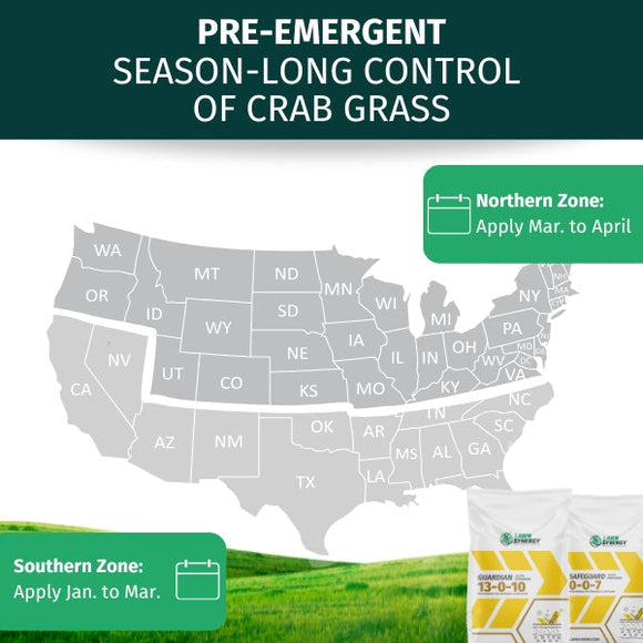 13-0-10 Guardian Pre-emergent Fertilizer
