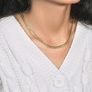 10k Yellow Gold Miami Cuban Semi Solid Chain (4.50 mm)-2