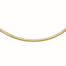14k Yellow Gold Classic Omega Style Chain (6 mm)-1