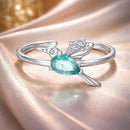 925 Sterling Silver Pavé CZ Ring-1