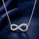 925 Sterling Silver Moissanite 1.5mm Necklace 400+50mm for Women-1