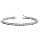 Lab Grown Round Diamond Tennis Bracelet in 14k White Gold (6 cctw F/G  VS2/SI1)-1