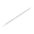 .925 Sterling Silver 1/10 Cttw Diamond Double-Link 7" Rolex Tennis Bracelet (I-J Color, I3 Clarity)-4