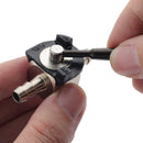 1/4 Inline Heavy Duty Fuel Shut Off Valve 691035 Fit for Engine Lawn Mower Lawn Tractor Parts Replace Scag 48568 Oregon 07-403 (16mm x 1.5mm)-2