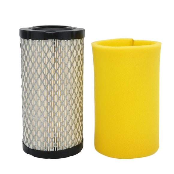 HIPA 793569 793685 Air Filter for Briggs & Stratton 4241 5415 John Deere LA125 LA115 D100 D110 D120 GY21055 MIU11511 Lawn Mower Tractor (2 Pack)