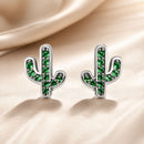 925 Sterling Silver 0.60 Carat Cubic Zirconia Earrings for Women-1