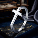 925 Sterling Silver Oxidized 1.7mm Ring for Women - Size 6.0-1