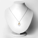 0.14 Carat Genuine Tanzanite .925 Sterling Silver Pendant-2