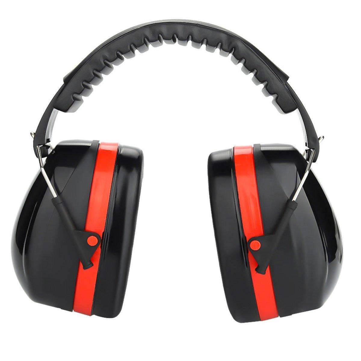 Hipa Safety Ear Defenders Nrr20db-Snr 22db Noise Reduction Safety Ear Muffs Ear Defenders For Gun Hunting Shooting Constructio Forestry Woodworking Black - 0