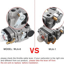 Hipa WLA-1-1 Carburetor Kit for Echo PB-500H PB-500T PB-500 EB-508RT Backpack Leaf Blower Replace A021001641 A021001642-2