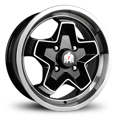 944 COOKIE CUTTER | Gloss Black Machined Face Edge