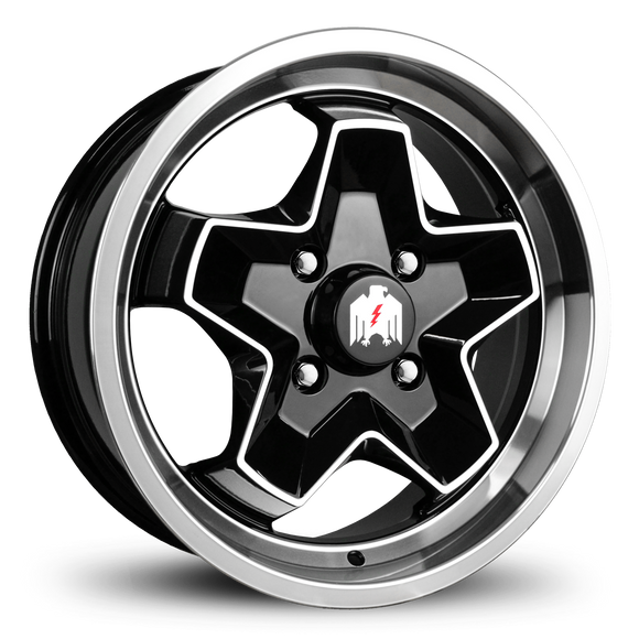 944 COOKIE CUTTER | Gloss Black Machined Face Edge