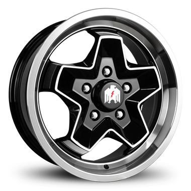 944 COOKIE CUTTER | Gloss Black Machined Face Edge - 0