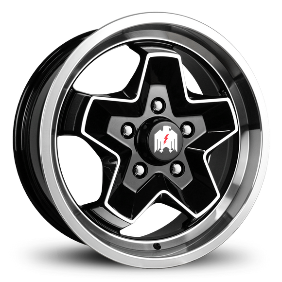 944 COOKIE CUTTER | Gloss Black Machined Face Edge