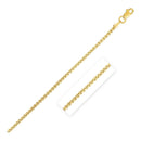 14k Yellow Gold Round Box Chain 1.35 mm-1