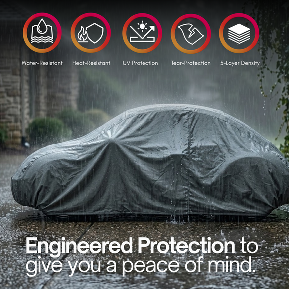 Car Cover for Volkswagen Beetle, Sports car 3 layer 161"L x 70"W x 55"H