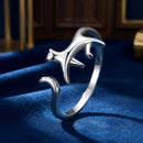 925 Sterling Silver Oxidized Ring for Women-2