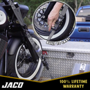 Heavy Duty Ratchet Tie Down Straps with Soft Loops (1.6" x 8 ft) | AAR Certified Break Strength (5,208 lbs)-20