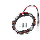 Hipa 592831 Alternator Dual Circuit with 845907 Regulator for Briggs & Stratton 394890 393374 691185 & 696459 691063 393800 391735 Lawn Mower Tractor-3
