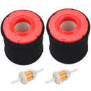 Hipa Pack-of-2 937-05066 Air Filter for MTD 737-05066 OHV 547cc Cub Cad XT1-LT42 XT1-LT46 Lawn Mower Tractor Troy Bilt TB42 TB46 CLT42H CLT46CVT-1
