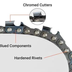 16 Inch Chain 3/8 LP .050 57 DL For S57 Echo CS290 CS300 CS305 CS306 CS310 CS370 CS400 CS352 Chainsaw # 91VXL057G 91PXL057G 91PX57CQ