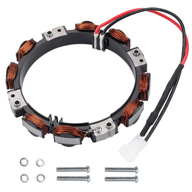 Hipa 592831 Alternator Dual Circuit with 845907 Regulator for Briggs & Stratton 394890 393374 691185 & 696459 691063 393800 391735 Lawn Mower Tractor