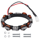 Hipa 592831 Alternator Dual Circuit with 845907 Regulator for Briggs & Stratton 394890 393374 691185 & 696459 691063 393800 391735 Lawn Mower Tractor-4