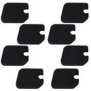 Hipa 753-06954 Air Filter Compatible with MTD Troy Bilt TB21EC TB27BC TB32EC TB42BC TB80EC TB2040XP TB2044XP Trimmer Brushcutter (Pack-of-8)-1
