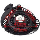 XT675 Recoil Starter Pull Start for Kohler XT650 XT775 XT800 HD775 Engine Lawn Mower Tractor Replace 14 165 20-S-2