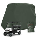 4 Passenger Golf Cart Storage Cover (4 Seater Long Roof 80") Green-1