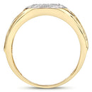 0.24 Carat Genuine White Diamond .925 Sterling Silver Ring-2