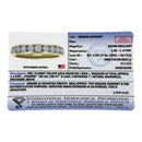 IGI Certified 18K Yellow Gold 1.0 Cttw Channel Set Round-Cut Diamond 11 Stone Anniversary/Wedding Band Ring (I-J Color, I1-I2 Clarity) - Size 9.5-6