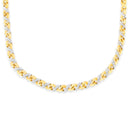 10K Yellow Gold 1 cttw Diamond Riviera Statement Pendant Necklace (J-K, I2-I3)-2