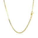 10k Yellow Gold Mariner Link Chain 1.7mm-2