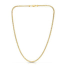 Ice Barrel Chain in 14k Yellow Gold (3.14 mm)-3