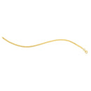 14k Yellow Gold 7 inch Mini Cube Bracelet (2.60 mm)-3