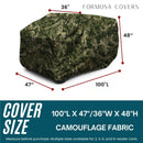 2 Passenger Golf Cart Storage Cover for Golf Carts without Roof Camouflage-2