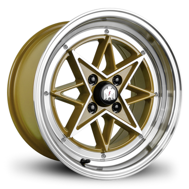 RS-L | Gloss Gold Machined