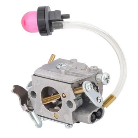 Hipa PR4218 Carburetor Fit for Poulan Husqvarna PL3816 PD4218 PL3314 PR4016 PD4016 Chainsaw Replace 596786602 with Air Purge Primer Bulb
