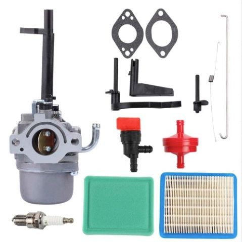 Hipa Carburetor Kit for Troy Bilt Coleman Powermate 6250 6500 5500 5550 5000 6000 Generator BS 699966 591378 696132 696133 796321 796322 695920 699958