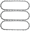 3 x 35 cm Sägekette 3/8"LP 52 Antriebsglieder 1,1 mm Rückschlagsarme Kette kompatibel mit Makita DUC353, Einhell GP-LC 36/35 Li, Bosch AKE 35-19 S/AKE 35 S, Dolmar, Oregon, Husqvarna und mehr-2